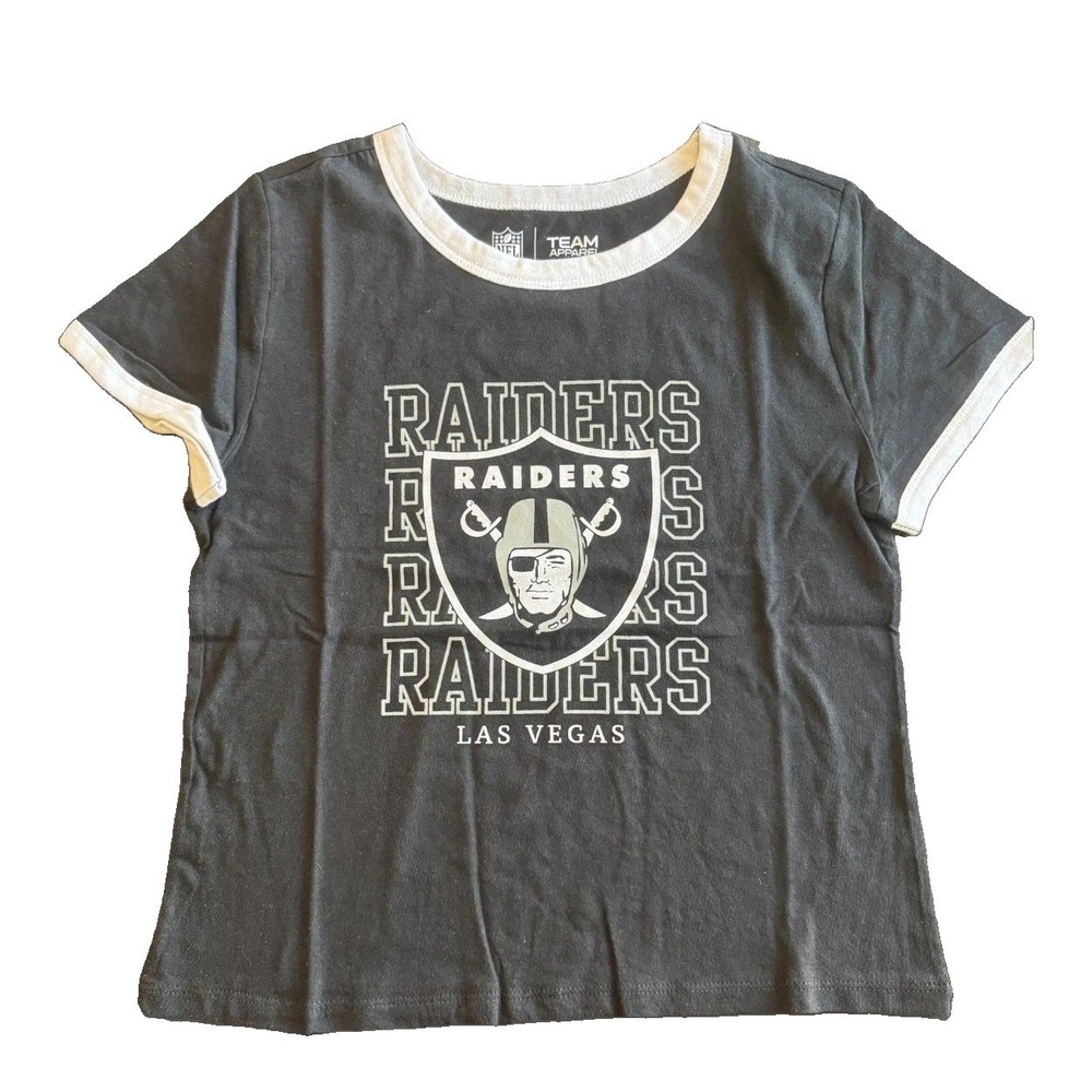 NFL Las Vegas Raiders Girls hooded Sweatshirt NWT Size XXL (18)